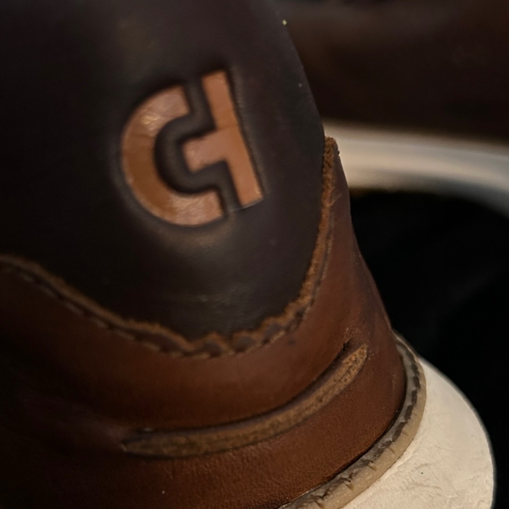 Cole Haan Brown Leather Sneakers - Picture 10 of 12